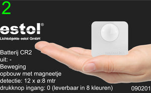 ESTOL MOTION PAUL CASAMBI SENSOREN- De9/ De10