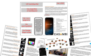 Casambi gepersonaliseerde brochure