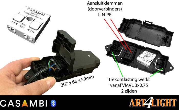 Art4Light Casambi installatie Box