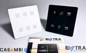 Evytra glass touch switch 230V