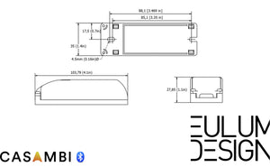 CLASSIC ONLY Eulum TRED -E-CSB-2A / 2 left