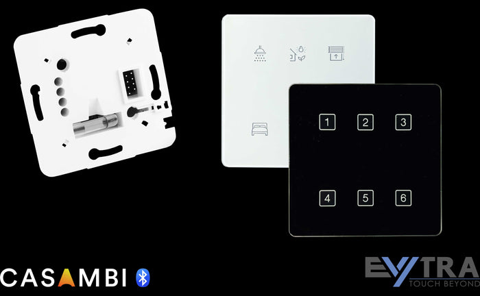 Evytra glass touch switch 230V
