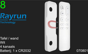 Rayrun-CR03-remote-controll-for-casambi-Ca10