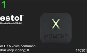 ESTOL-X-moment voice interface  For Casambi-Cf