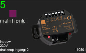 Maintronic CBA-UP Casambi jaloezie schakelaar-Hg2
