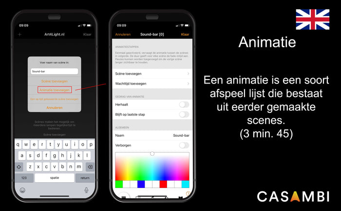 Animatie maken