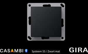 GIRA-Systeem-55-Zwart-mat-enkele-wip-Ea8