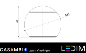 Lepuk-afmeting