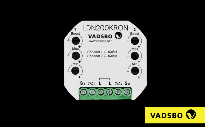 Vadsbo seriedimmer LDN200-KRON
