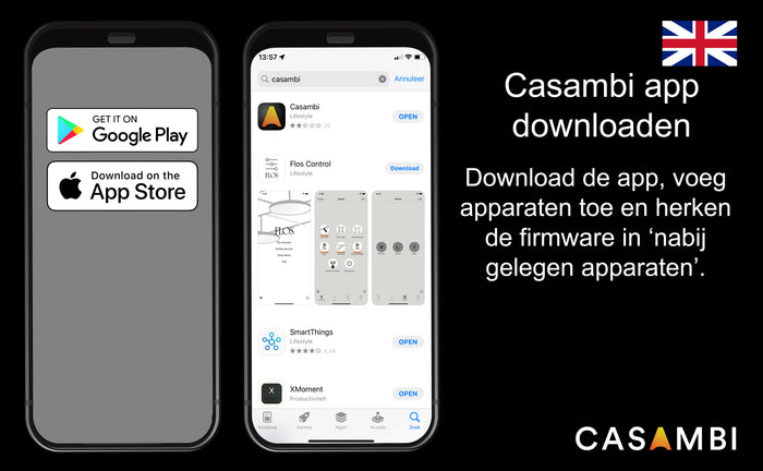 App downloaden en voor het eerst gebruiken