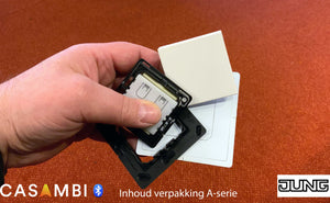 Inhoud verpakking JUNG-A-Range